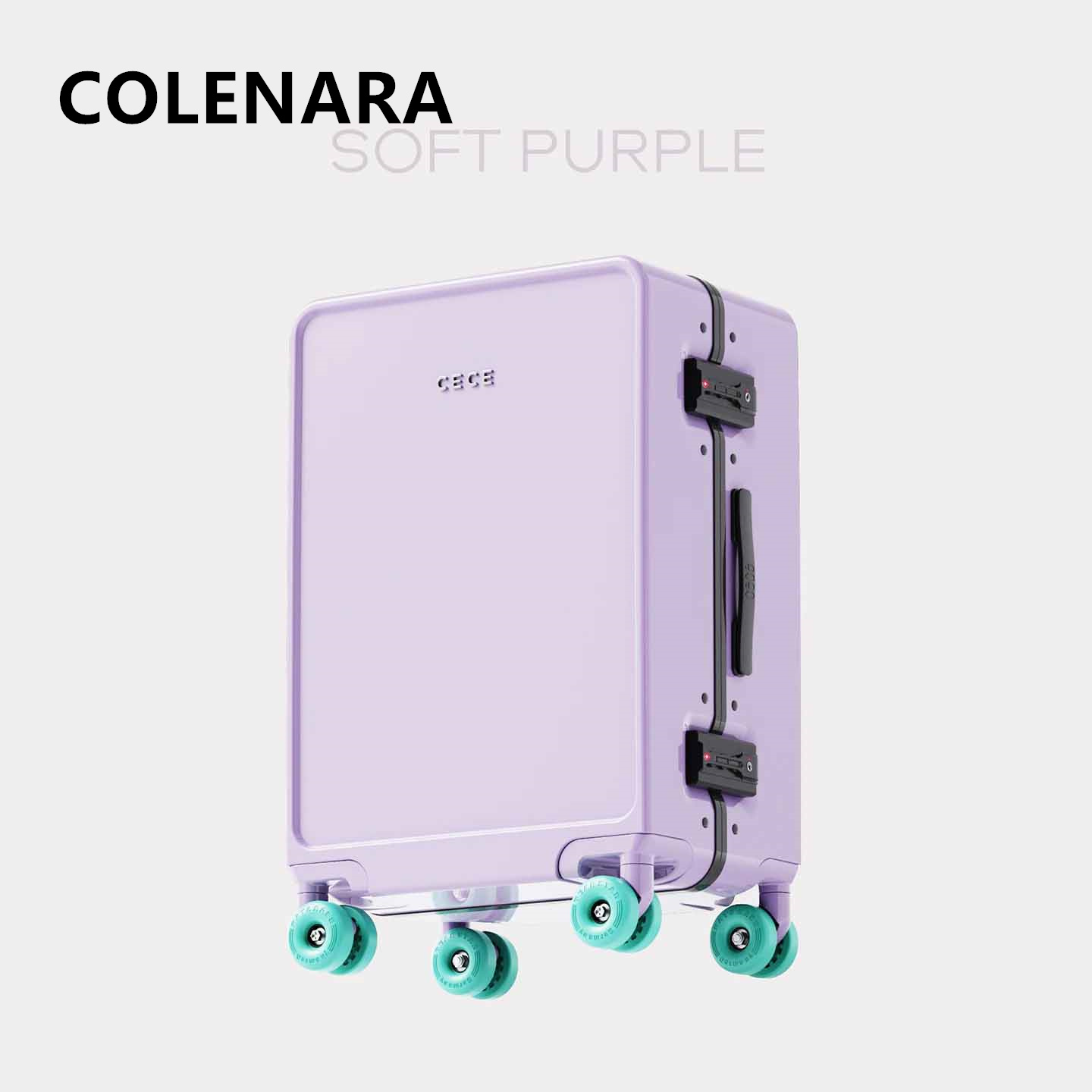 COLENARA  ABS+PC LuggageBoardi - đánh giá và giá Aluminum Frame Carry On Luggage