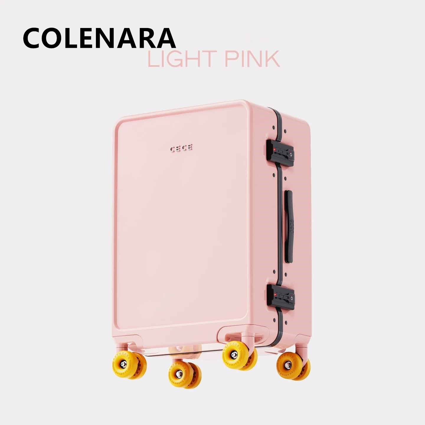 COLENARA  ABS+PC LuggageBoardi - đánh giá và giá Aluminum Frame Carry On Luggage