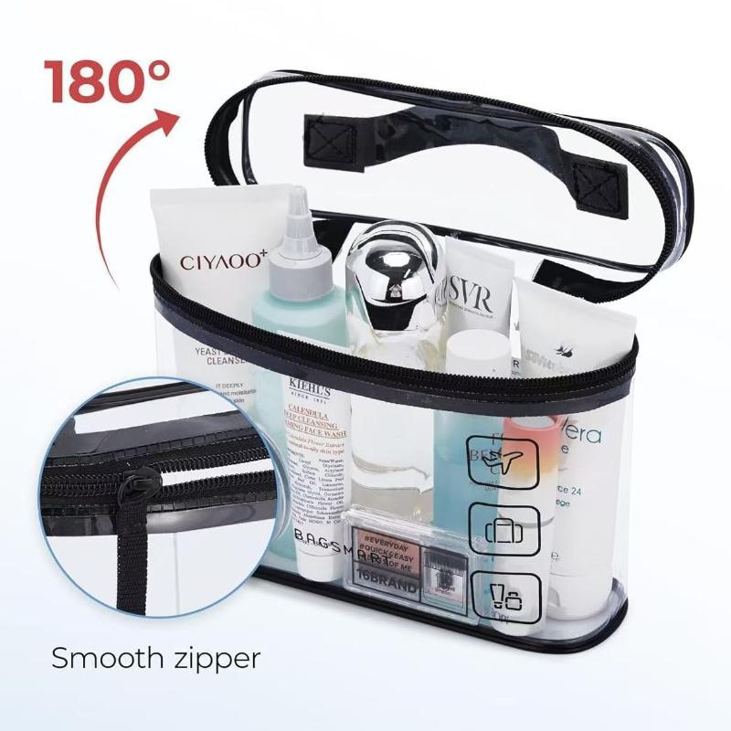 Clear Waterproof PVC Cosmetic  - đánh giá và giá Cosmetic Bags