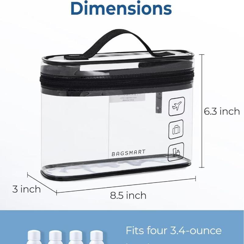 Clear Waterproof PVC Cosmetic  - đánh giá và giá Cosmetic Bags
