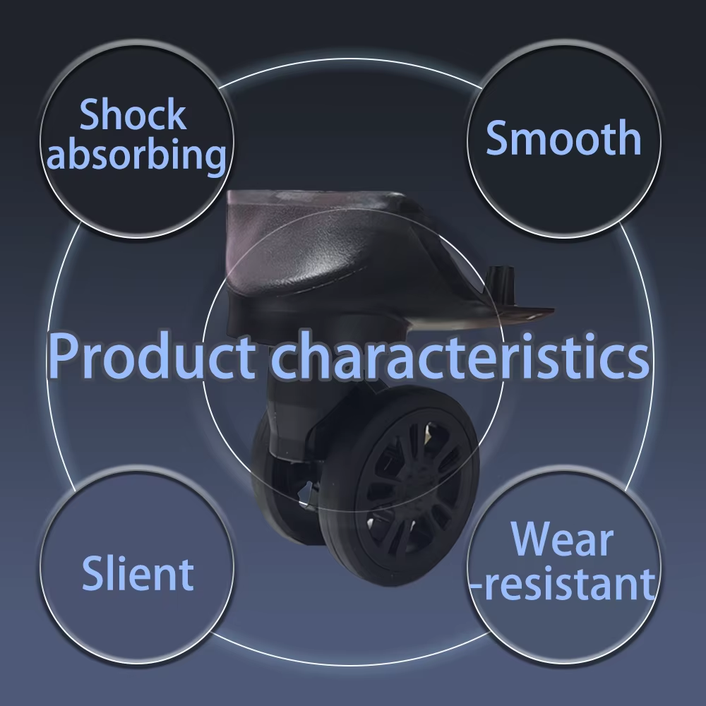 Universal Silent Luggage Wheel - đánh giá và giá Silent Replacement Luggage Wheels