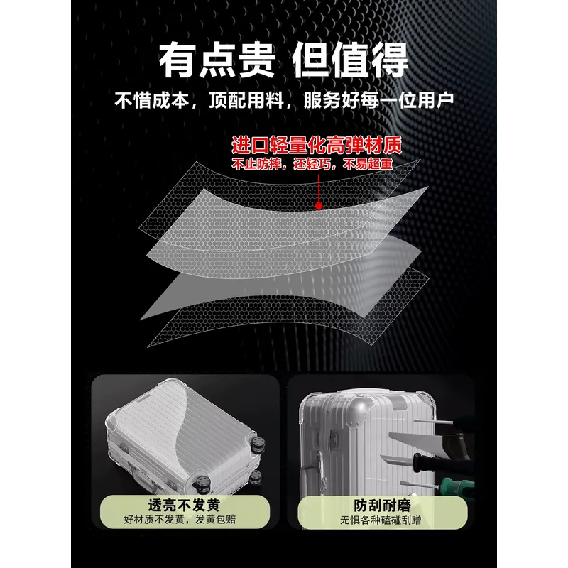 for Protective Cover Hybrid Bo - đánh giá và giá Luggage Protective Cover Transparent