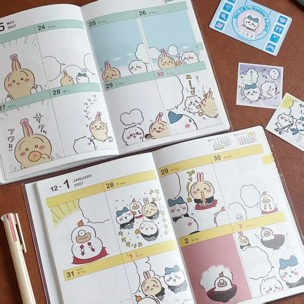 Chiikawa 2027 Diary Weekly Mon - đánh giá và giá Handbags