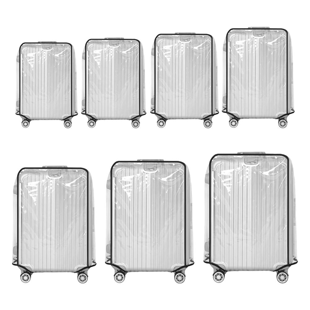18-30inch Clear Suitcase Cover - đánh giá và giá Luggage Protective Cover Transparent