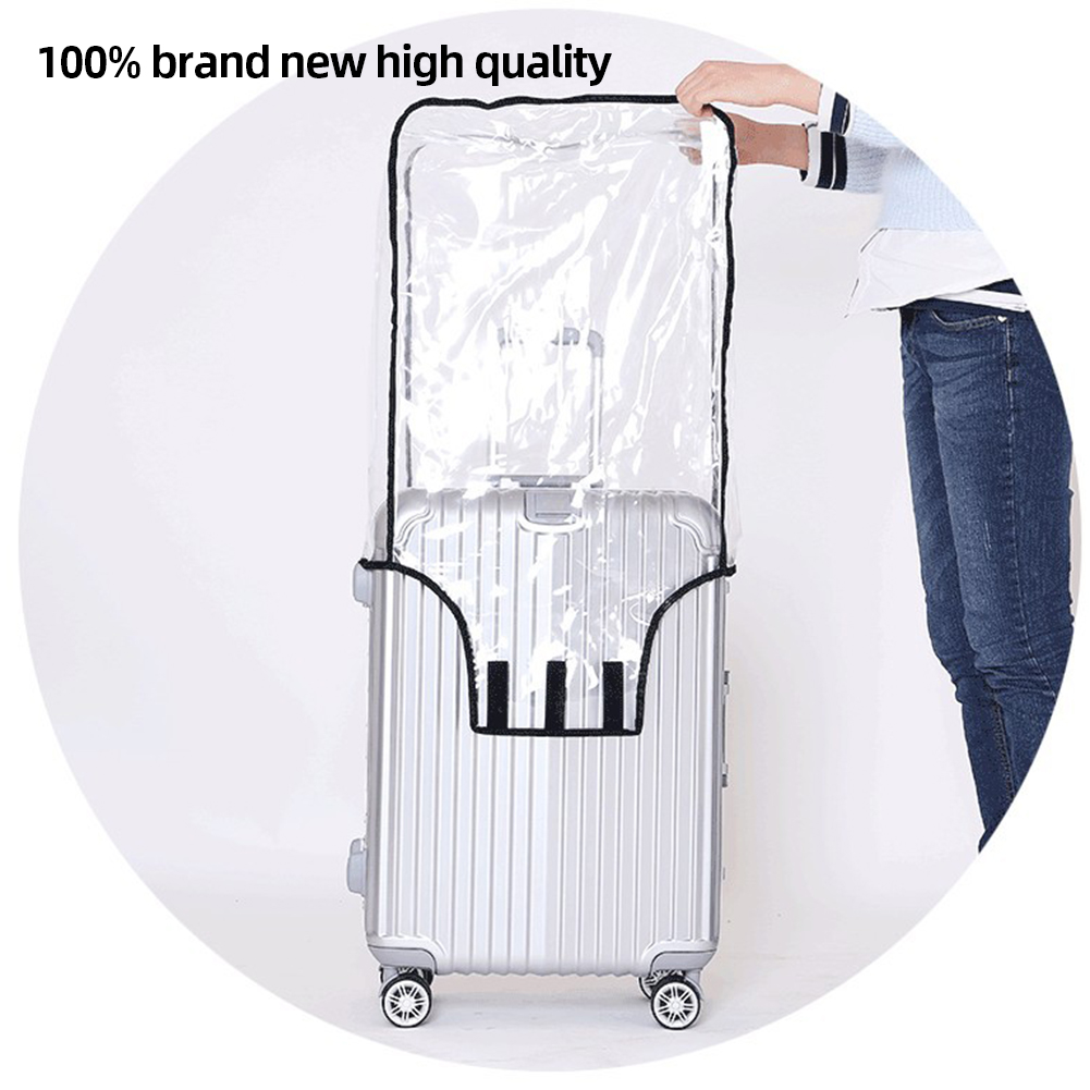 18-30inch Clear Suitcase Cover - đánh giá và giá Luggage Protective Cover Transparent