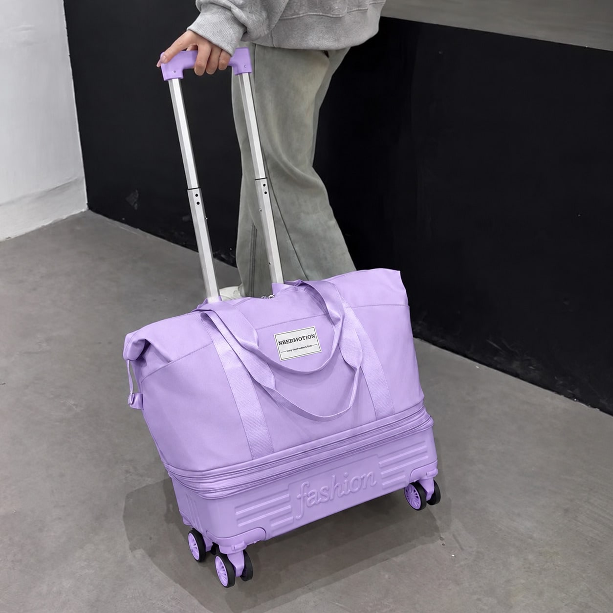 Expandable Rolling Travel Duff - đánh giá và giá Foldable Rolling Luggage Bag