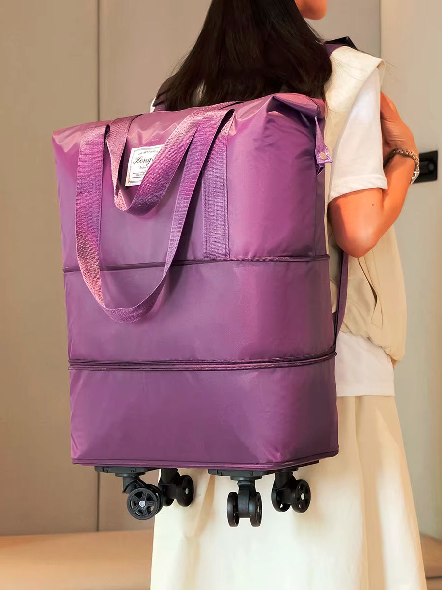 Travel Rolling Duffel Bag, Rem - đánh giá và giá Foldable Rolling Luggage Bag