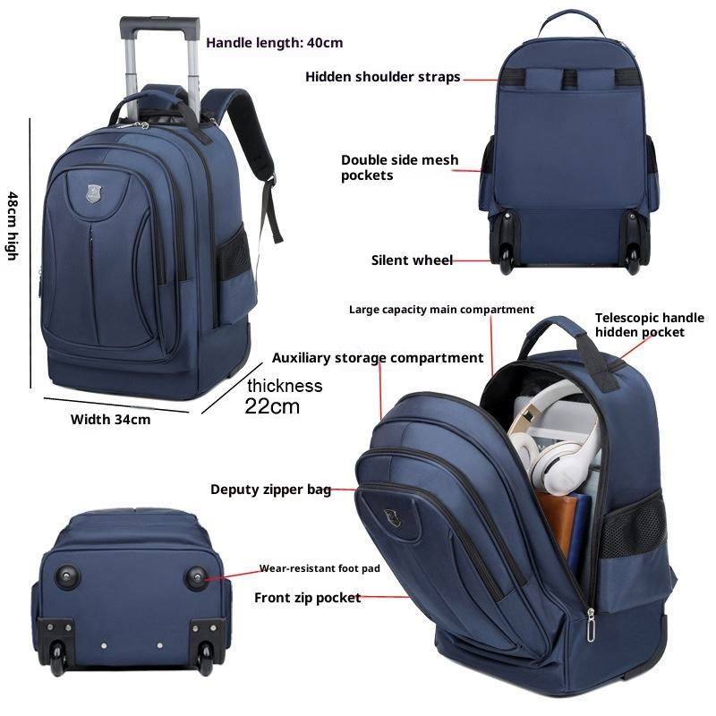 2026 Multi Functional Business - đánh giá và giá Foldable Rolling Luggage Bag
