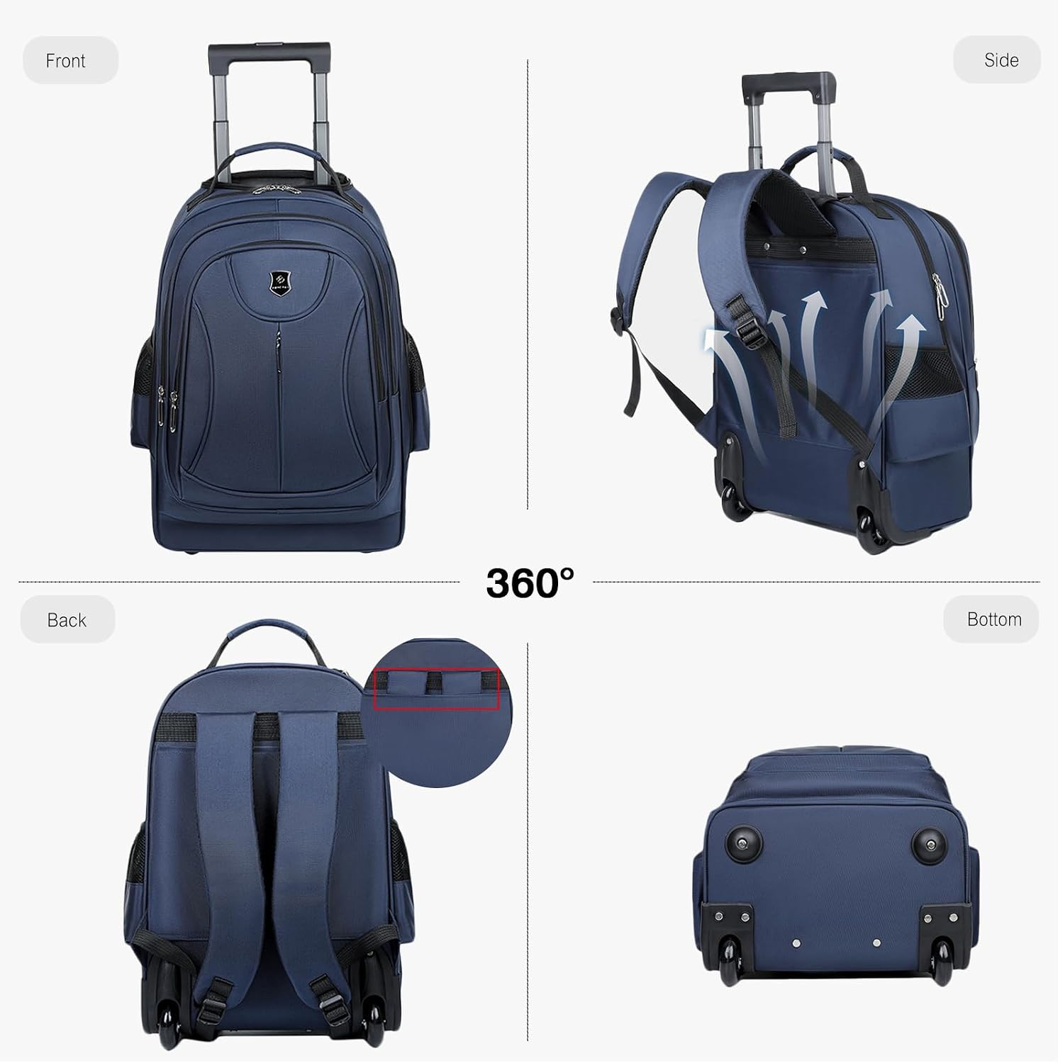2026 Multi Functional Business - đánh giá và giá Foldable Rolling Luggage Bag
