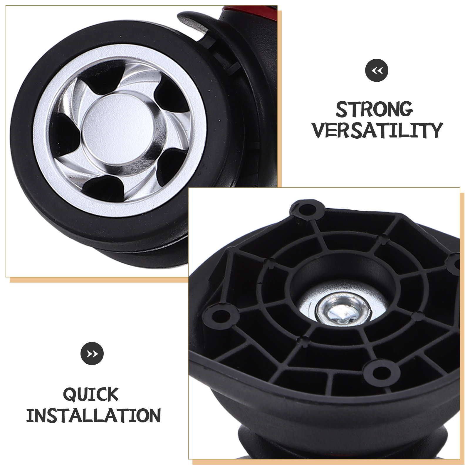 Universal Luggage Wheels Repla - đánh giá và giá Silent Replacement Luggage Wheels