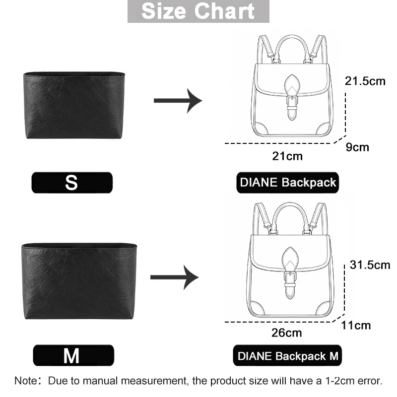 Purse Organizer Insert for DIA - đánh giá và giá Backpacks