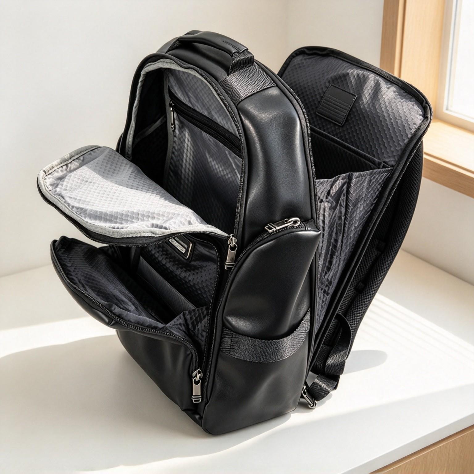 Men Casual Business Leather La - đánh giá và giá Backpacks