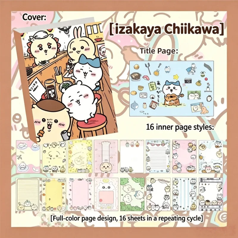 Chiikawa Cute Notebook 80 Shee - đánh giá và giá Handbags