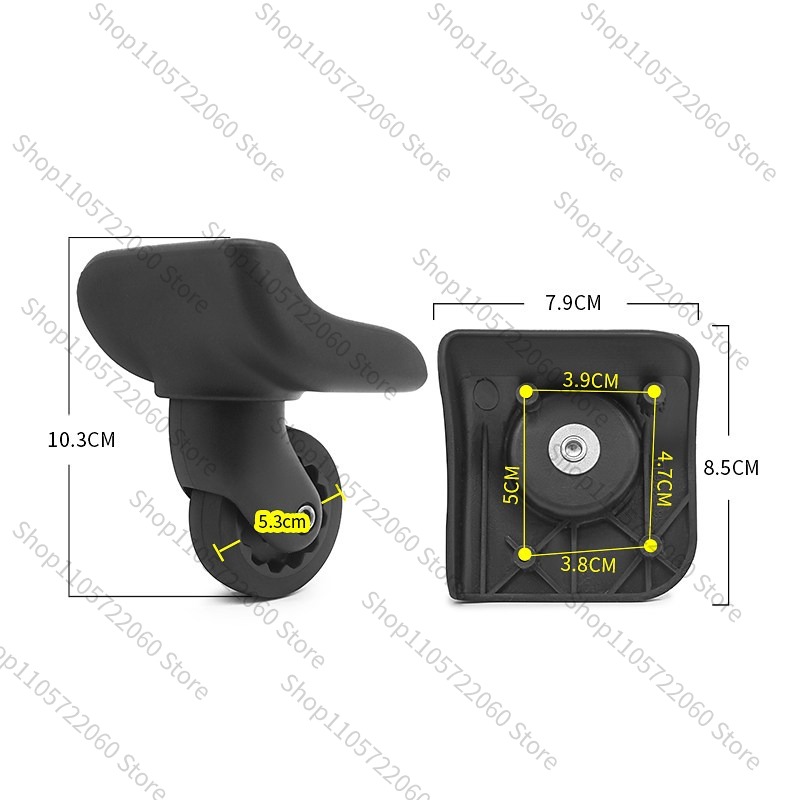 For BW042# Replacement Luggage - đánh giá và giá Silent Replacement Luggage Wheels