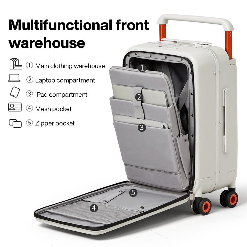 Mixi New Design Wide Handle Su - đánh giá và giá Aluminum Frame Carry On Luggage