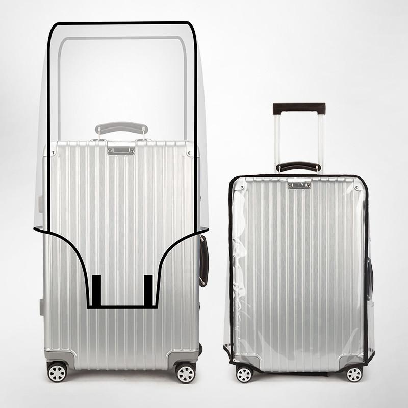 Waterproof Transparent Luggage - đánh giá và giá Luggage Protective Cover Transparent