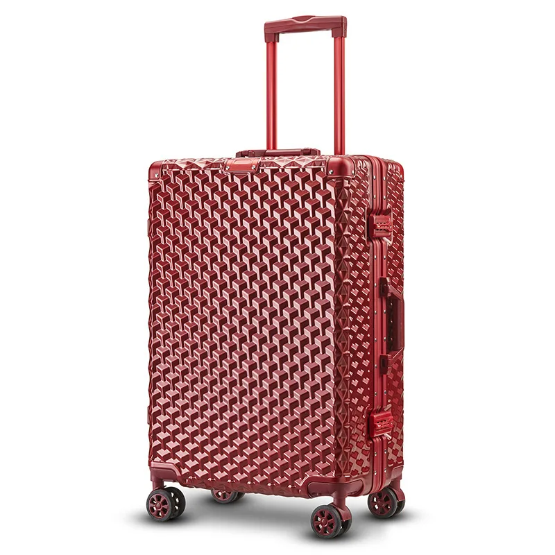 Vali du lịch mới, vali có khóa - đánh giá và giá Aluminum Frame Carry On Luggage