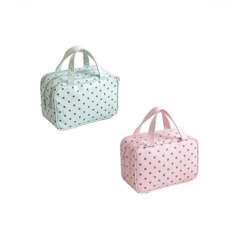 Polka Dot Cosmetic Bag Waterpr - đánh giá và giá Cosmetic Bags