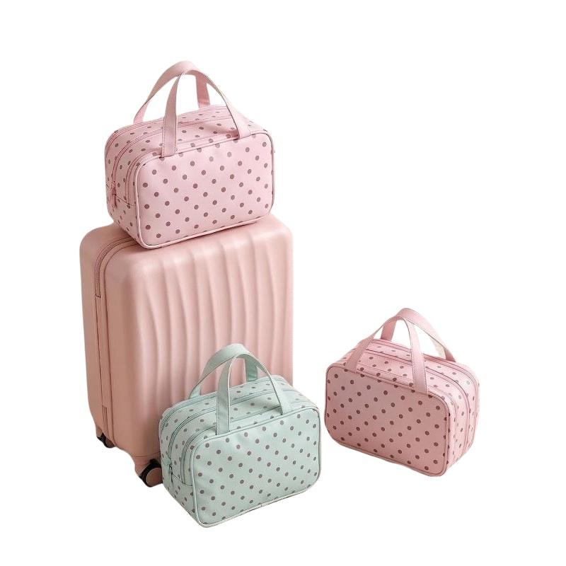 Polka Dot Cosmetic Bag Waterpr - đánh giá và giá Cosmetic Bags
